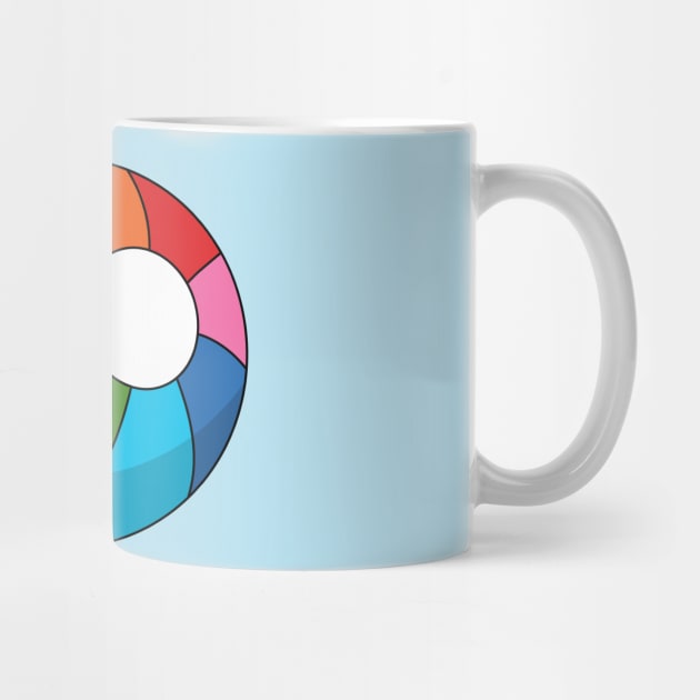 Colorful Beach Ball by BirdAtWork